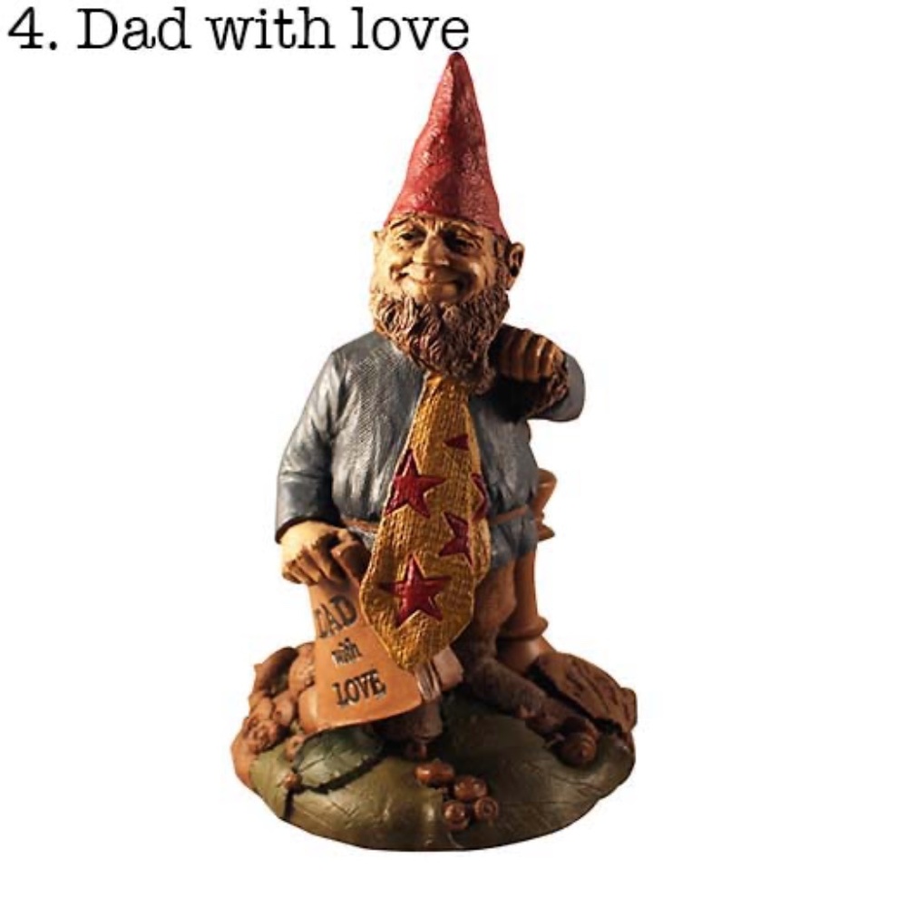 Tom Clark To Dad With Love Gnome